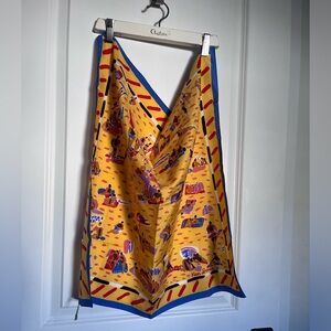 KEN DONE Vintage 1985 Scarf